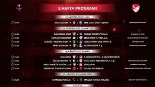 Trendyol 1. Ligde 3 ve 4. hafta programları açıklandı