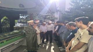 Turgut Güzel dualarla uğurlandı