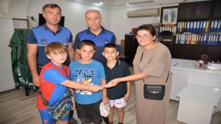 Türkelide örnek çocuklar: Buldukları 13 bin 400 lirayı teslim ettiler