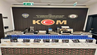 Tütün kaçakçılığı yapan 2 şüpheliye işlem uygulandı