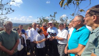 TZOB Genel Başkanı Bayraktar, Sakaryada kuraklıktan zarar gören fındık bahçelerini inceledi