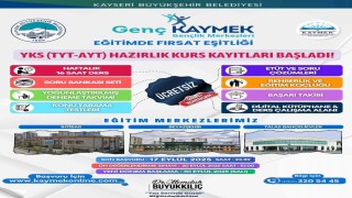Ücretsiz YKS kurs kayıtları başladı