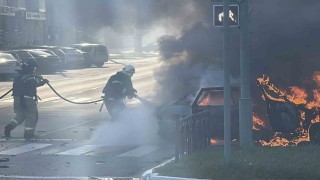 Ukraynadan Rusyanın Belgorod şehrinde bir araca İHA saldırısı