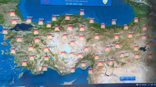 Ülke genelinde hava sıcaklıkları mevsim normalleri civarına düşüyor