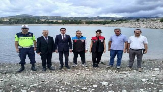 Uluköy Barajına 25 bin aynalı sazan bırakıldı