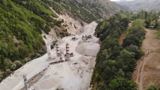 Üzengili Göleti 7 yıldır bitirilemedi görüntü kirliliğine neden olan inşaat tepki çekiyor