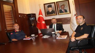Vali Aksoy güvenlik alanında yapılan çalışmalar ve verileri paylaştı