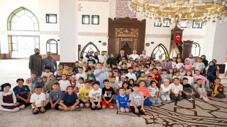 Vali Aktaş, Yaz Kuran kursunu ziyaret etti