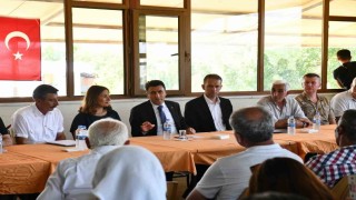 Vali Aygöl vatandaşlarla bir araya geldi