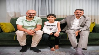 Vali Çelikten, Elyasaya geçmiş olsun ziyareti