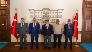 Vali Faik Oktay Sözere önemli ziyaret