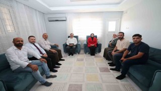 Vali Kızılkayadan şehit ailesine ziyaret