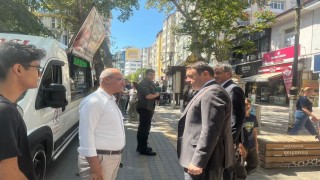 Vali Musa Işın, Sevgi Yolunda esnaf ve vatandaşlarla buluştu