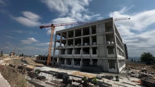 Vali Musa Işın, Tavşanlı Devlet Hastanesi ek hizmet binasının inşaatını inceledi