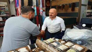 Vali Osman Varoldan Adıyaman Ticaret Merkezine ziyaret