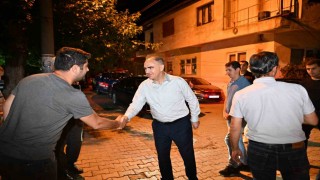 Vali Özkan depremden etkilenen bölgeleri inceledi