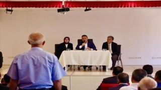 Vali Sözer muhtarlarla bir araya geldi