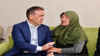 Vali Sözer, şehit ailesi ile buluştu