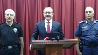 Valisi Seddar Yavuz: Asayiş suçlarında önemli düşüş var