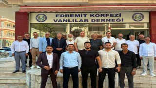 Van TSO heyetinden Edremit Körfezi Vanlılar Derneğine anlamlı ziyaret