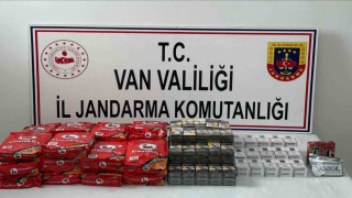 Vanda gümrük kaçağı malzemeler ele geçirildi