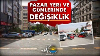 Vandaki bazı semt pazarlarının günleri değişti