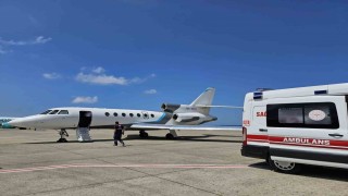 Vandan iki bebek uçak ambulansla sevk edildi