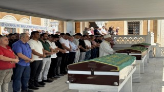 Yağ tankına düşerek ölen anne ve oğlu toprağa verildi