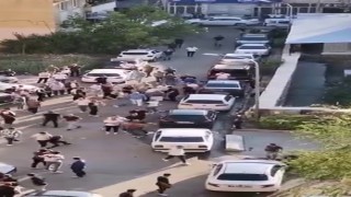 Yakutiyede kavga kamerada