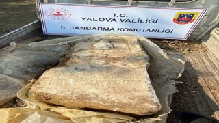 Yalovada  bin 900 yıllık mezar taşını satmaya çalışan şüpheli yakalandı