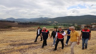 Yangın bölgesinde çalışamalar devam ediyıor