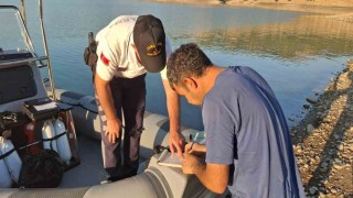 Yasak ağ ile balık tutan şahsa ceza