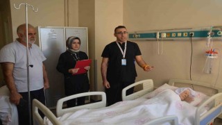 Yaşlı hasta 15 dakikalık müdahale ile sağlığına kavuştu