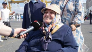 Yaşlı teyzenin TEKNOFEST aşkı engel tanımadı