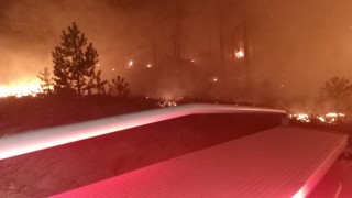 Yatağanda orman yangını