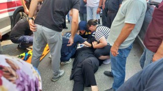 Yayaya çarpıp kaçtı, kadın sürücü peşine düştü