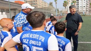 Yaz spor kursları ile Akdenizli çocuklar geleceğe hazırlanıyor
