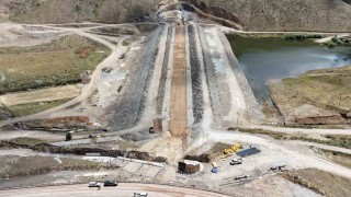 Yelpınar Göletinde çalışmalar devam ediyor