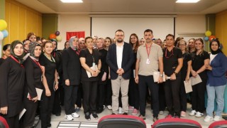 Yeni başhekim Sezginden personelle toplantı