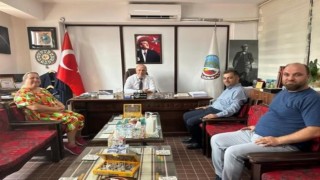 Yeni Kadastro Amiri Atasoy, Başkan Torun ile bir araya geldi