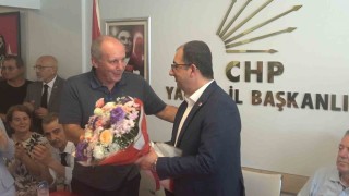 Yeniden CHPye katılan Muharrem İnceden Yalova İl Teşkilatına ziyaret