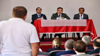 Yenipazarda muhtarların sorunları masaya yatırıldı