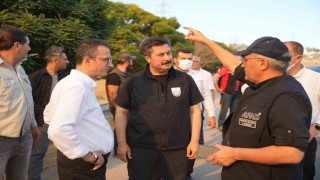 Yenişehirde 100 hektarlık alan küle döndü