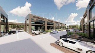 Yenişehire modern oto galeri sitesi