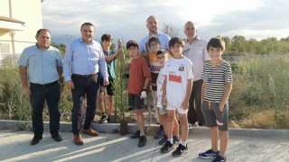 Yeşeren umutlar yılı için fidanlar toprakla buluşmaya başladı