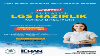 Yeşilyurt Belediyesinden ücretsiz LGS kursu