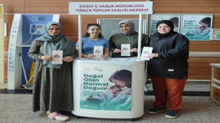 Yığılcada doğal olan normal doğum eğitimi