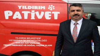 Yıldırımda patili canlara mobil hizmet