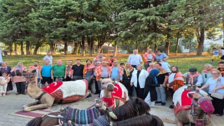 Yörüklerin develerde göçü Denizlide canlandırıldı