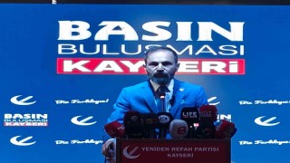 YRP Kayseri İl Başkanı Özcan: Partimiz Kayseride ana muhalefet partisi konumuna gelmiştir